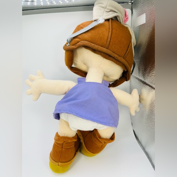 The Rugrats Movie Lil W/Helmet Plush Doll 1998 15” HTF VTG AS IS READ DETAILS - Picture 5 of 14